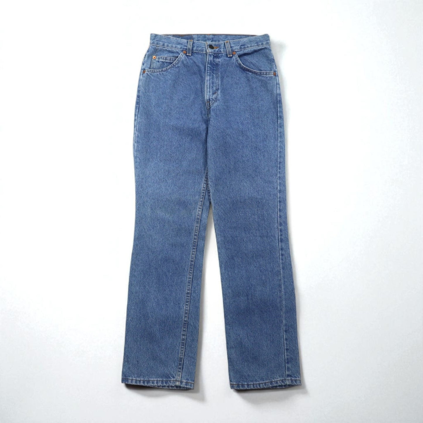 Levi's 90s Made in Canada Denim Jeans, Size M, Indigo, 619, Orange Tab, Zipper Fly