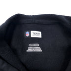 NFL TEAM APPAREL Pullover Hoodie 2XL Black Cotton Fleece Lining CINCINNATI BENGALS Big Size Made in Pakistan