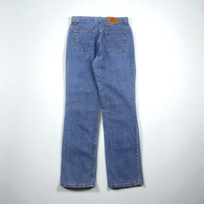 Levi's 90s Made in Canada Denim Jeans, Size M, Indigo, 619, Orange Tab, Zipper Fly