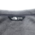 THE NORTH FACE フリースジャケット L グレー ポリエステル ロゴ刺繍 ドローコード エルサルバドル製
