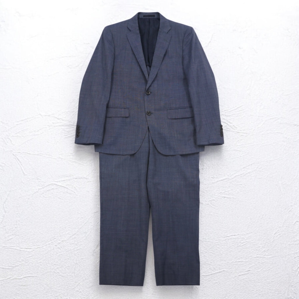 ONLY 2B Suit Set Up S Blue Wool Polyester