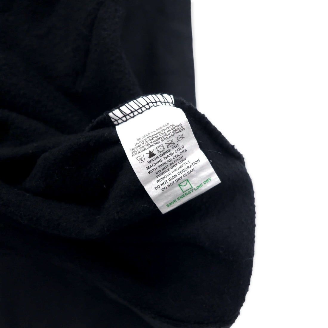 NFL TEAM APPAREL Pullover Hoodie 2XL Black Cotton Fleece Lining CINCINNATI BENGALS Big Size Made in Pakistan