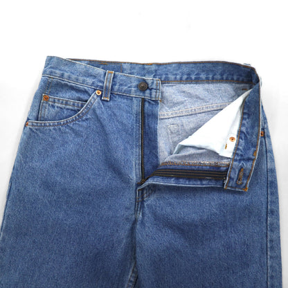 Levi's 90s Made in Canada Denim Jeans, Size M, Indigo, 619, Orange Tab, Zipper Fly