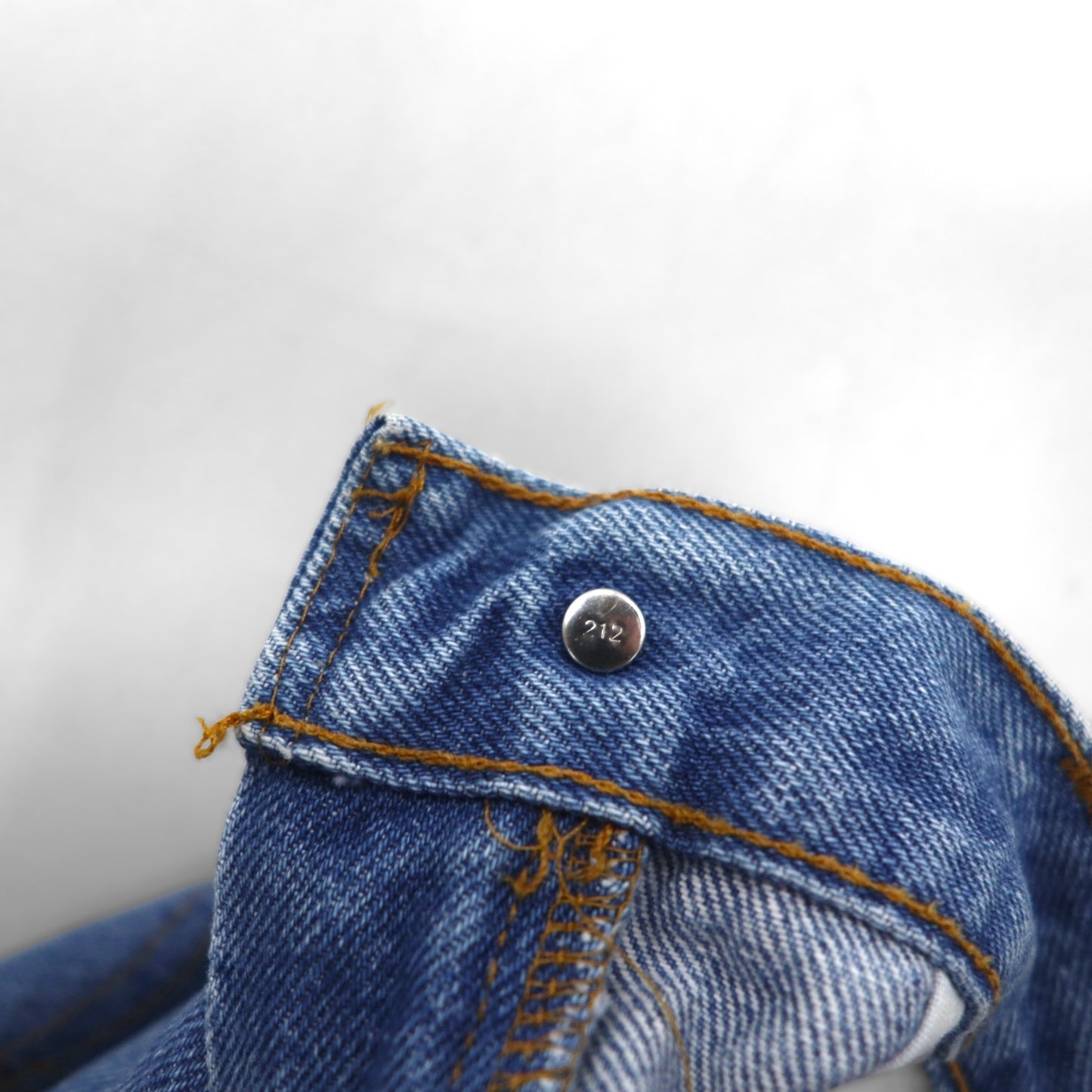 Levi's 90s Made in Canada Denim Jeans, Size M, Indigo, 619, Orange Tab, Zipper Fly