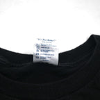 HARLEY DAVIDSON USA製 DELTA ボディ ファイヤーパターン Tシャツ 2XL ブラック ロゴプリント PRO WEIGHT