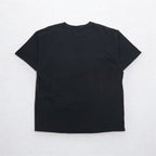 HARLEY DAVIDSON USA製 DELTA ボディ ファイヤーパターン Tシャツ 2XL ブラック ロゴプリント PRO WEIGHT