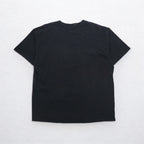 HARLEY DAVIDSON USA製 DELTA ボディ ファイヤーパターン Tシャツ 2XL ブラック ロゴプリント PRO WEIGHT