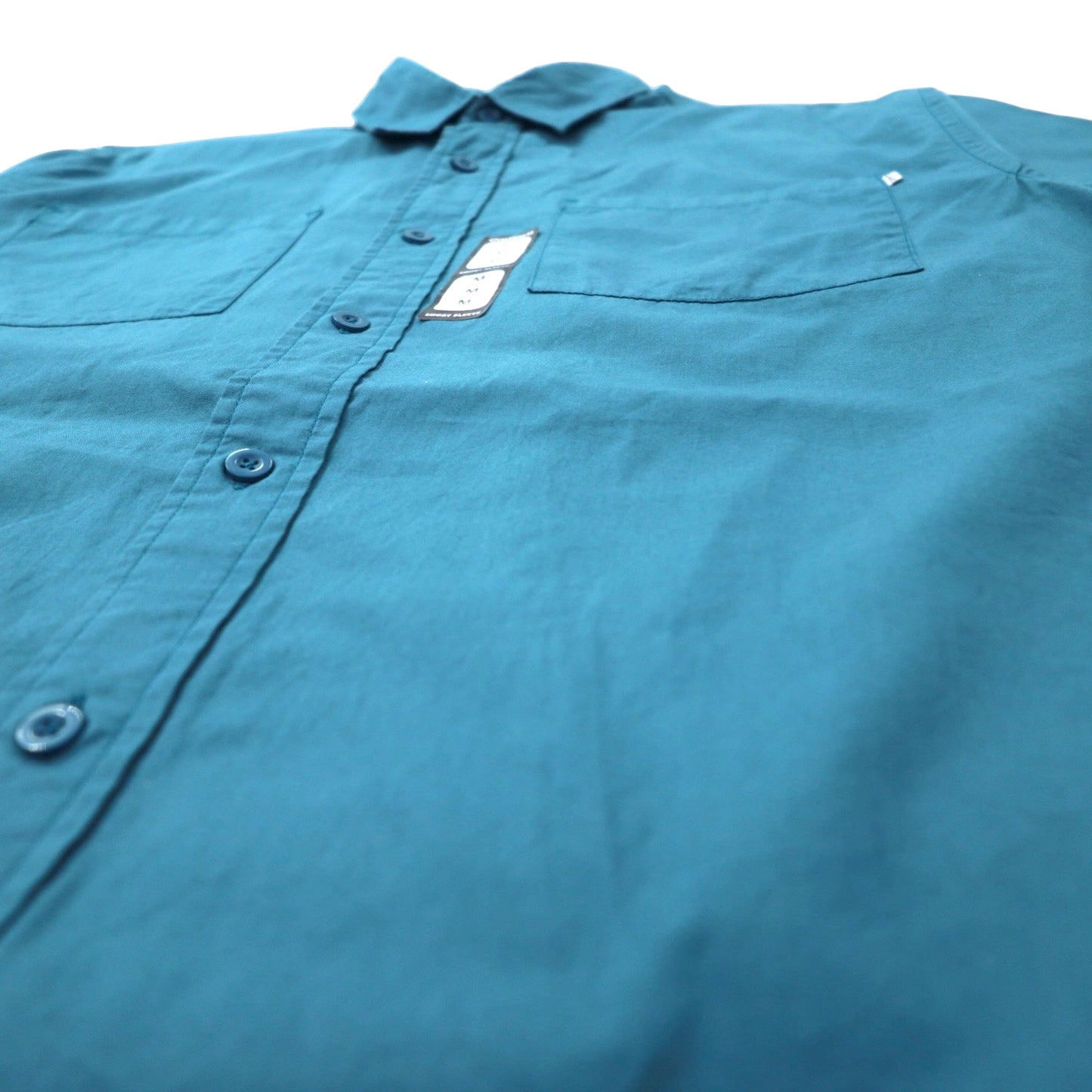 carhartt WIP 半袖 ワークシャツ M グリーン コットン Short Sleeve Lightweight Woven Shirt S268 未使用品