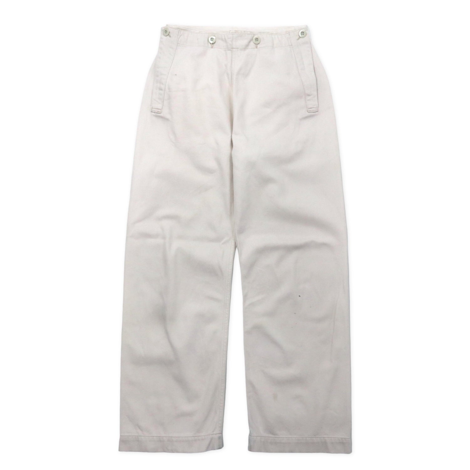 Orcival Marine Pants 1 White Cotton 20S-TS-003 Japan MADE – 日本然 ...