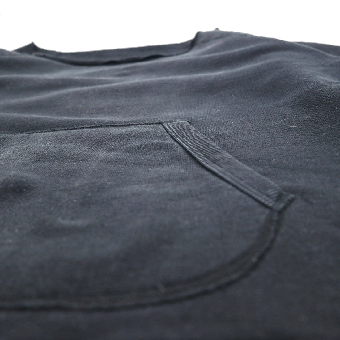 SUNSEA Cut-off POP ART Sweatshirt FREE Black Front Pocket