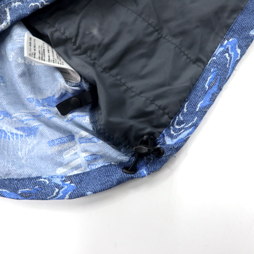 Columbia Hazen Patterned Jacket XL Blue All Over Pattern Nylon Water Repellent Packable HAZEN PATTERNED JACKET PM3728