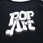 SUNSEA Cut-off POP ART Sweatshirt FREE Black Front Pocket