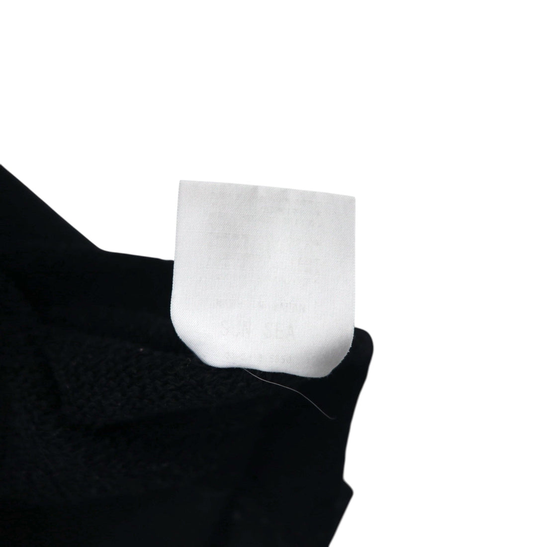 SUNSEA Cut-off POP ART Sweatshirt FREE Black Front Pocket