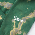Lee 90s Pathway SKATEBOARDS Sweatshirt XL Green Tie-dye Premium Cotton Made in Mexico