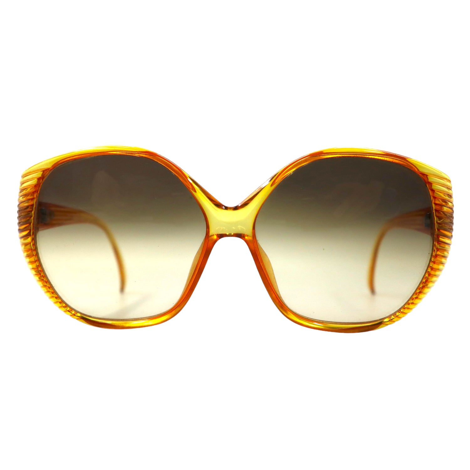 Christian Dior 80's MADE Sunglasses Yellow 2061 10 Vintage – 日本