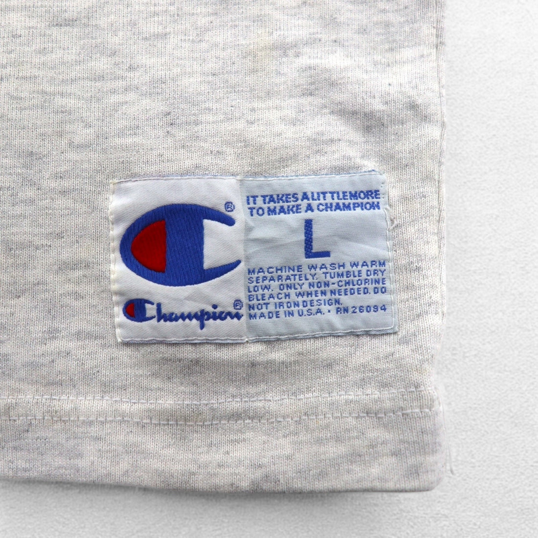 Champion 90年代 USA製 オーバーサイズ 半袖 スウェット Tシャツ L グレー NCAA NORTHWESTERN フットボール