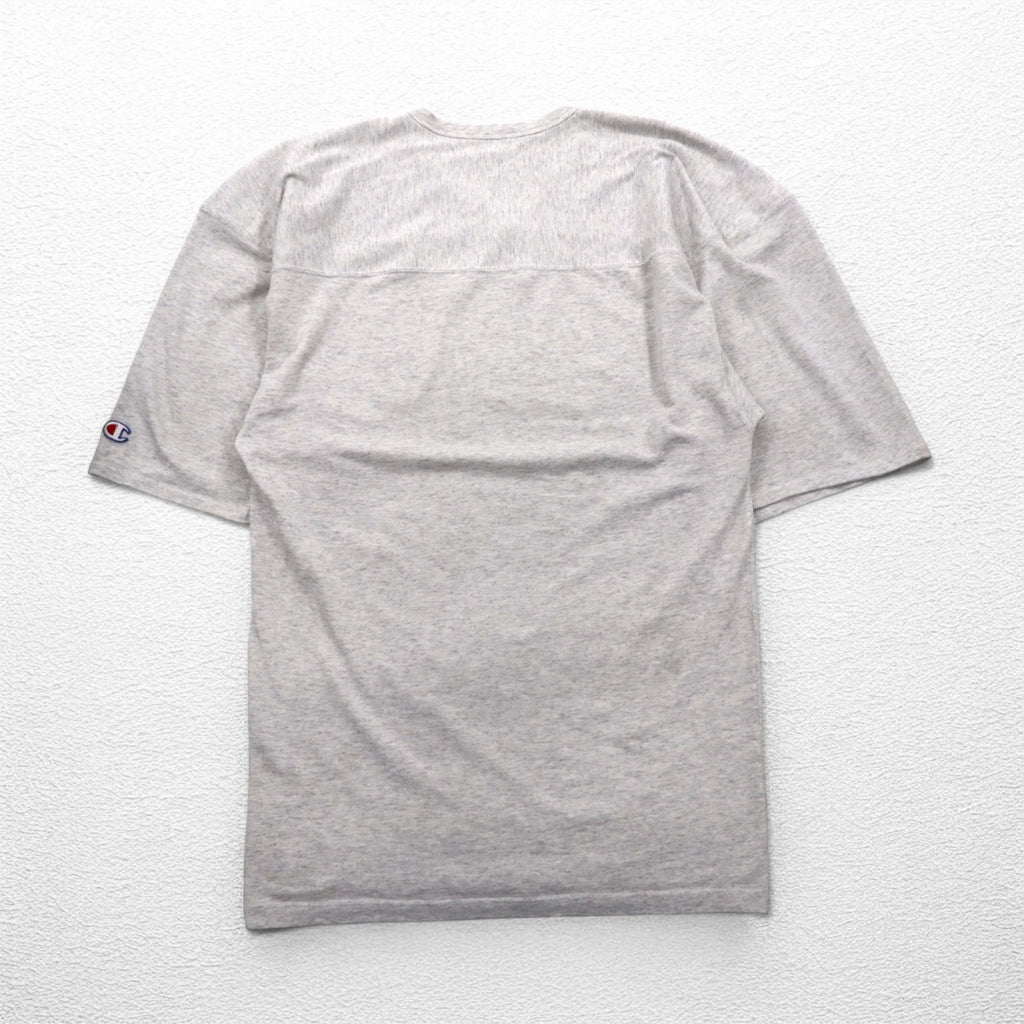 Champion 90年代 USA製 オーバーサイズ 半袖 スウェット Tシャツ L グレー NCAA NORTHWESTERN フットボール