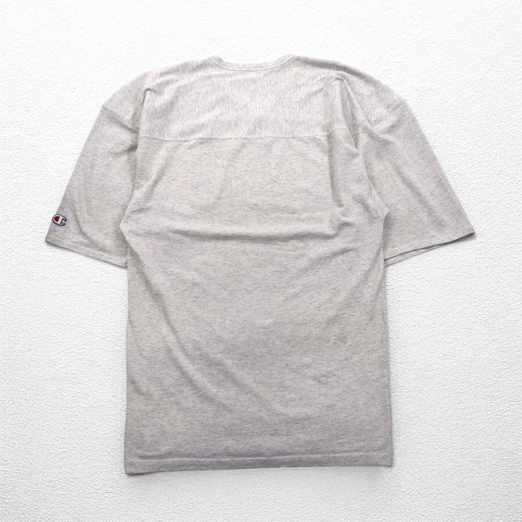 Champion 90年代 USA製 オーバーサイズ 半袖 スウェット Tシャツ L グレー NCAA NORTHWESTERN フットボール