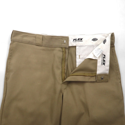 Dickies 874 FLEX チノ ワークパンツ L オリジナルフィット ベージュ 11874DS