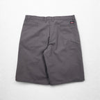 Dickies リラックスフィット ワーク ショートパンツ ハーフパンツ XL グレー GR640VG