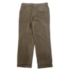 Loro Piana ZELANDER × M.S.McCLELLAN コーデュロイパンツ 36 ブラウン ウール