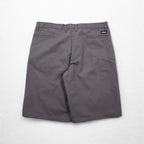Dickies リラックスフィット ワーク ショートパンツ ハーフパンツ XL グレー GR640VG