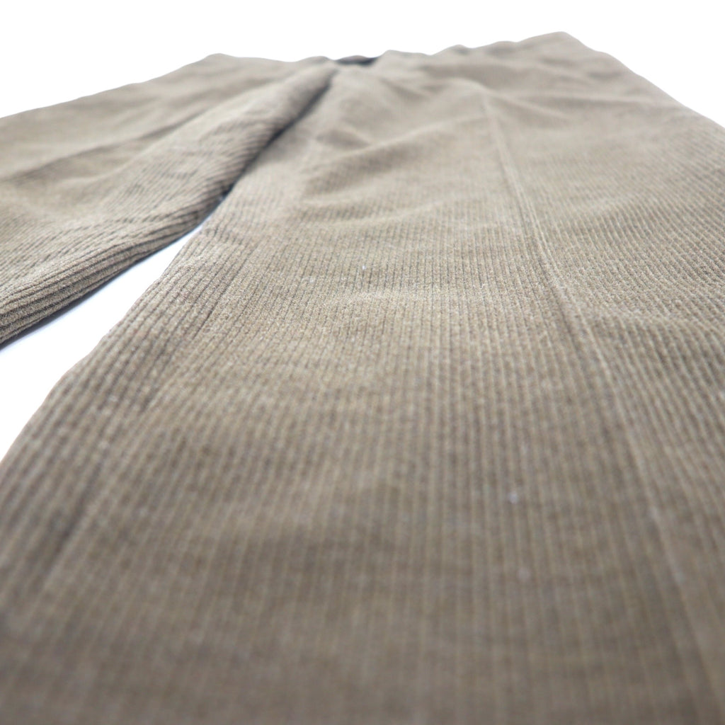 Loro Piana ZELANDER × M.S.McCLELLAN コーデュロイパンツ 36 ブラウン ウール