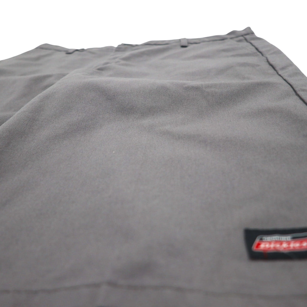 Dickies リラックスフィット ワーク ショートパンツ ハーフパンツ XL グレー GR640VG