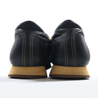 BURBERRY カーフレザー ローカットスニーカー 26.5cm ブラック BU1340