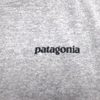 Patagonia P-6 Logo Cotton T-Shirt 2XL Grey Back Print 38906