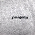Patagonia P-6 Logo Cotton T-Shirt 2XL Grey Back Print 38906