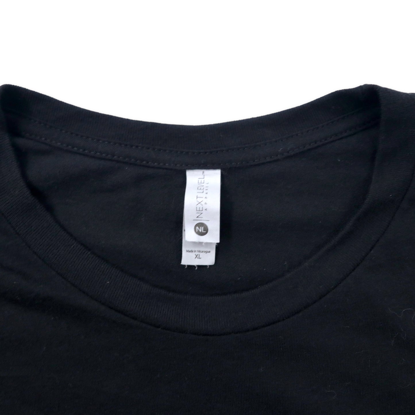 NEXT LEVEL プリントTシャツ XL ブラック コットン POINTS BET ビッグサイズ