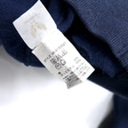 AVIREX コープス スタンドジップ ジャケット スウェット M ネイビー コットン バックロゴプリント CORPS STAND ZIP JACKET 6153527