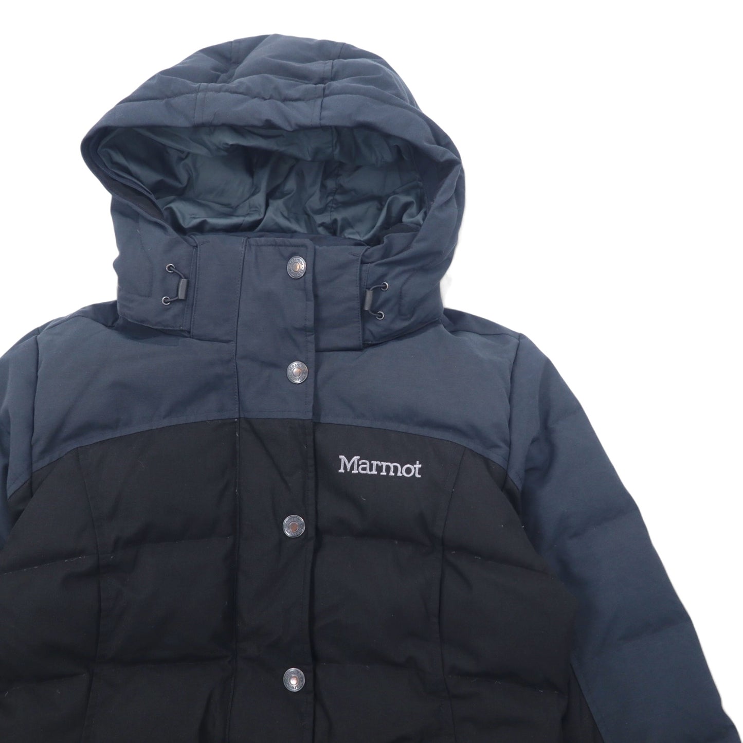 Marmot 700フィルパワー ダウンジャケット S ブラック フード着脱式 SOUTHGATE DOWN JKT 78850