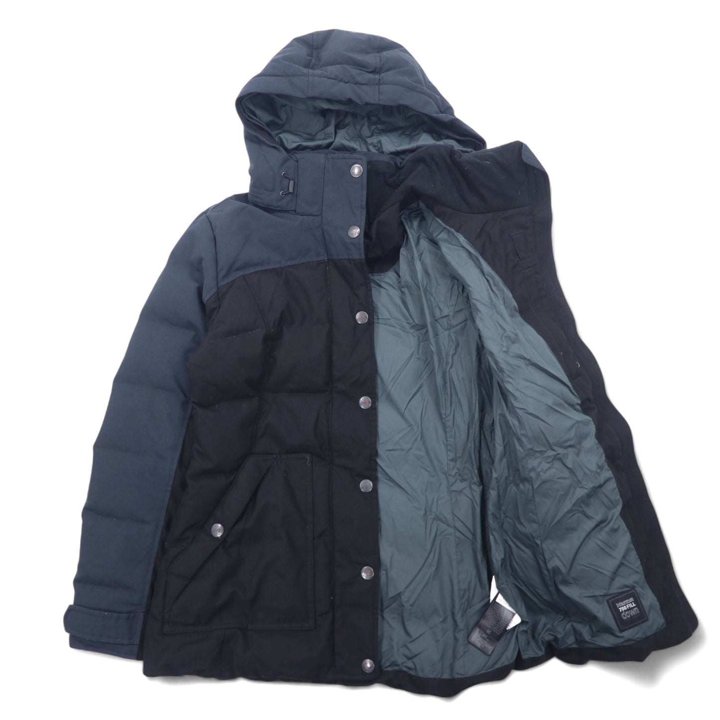 Marmot 700フィルパワー ダウンジャケット S ブラック フード着脱式 SOUTHGATE DOWN JKT 78850