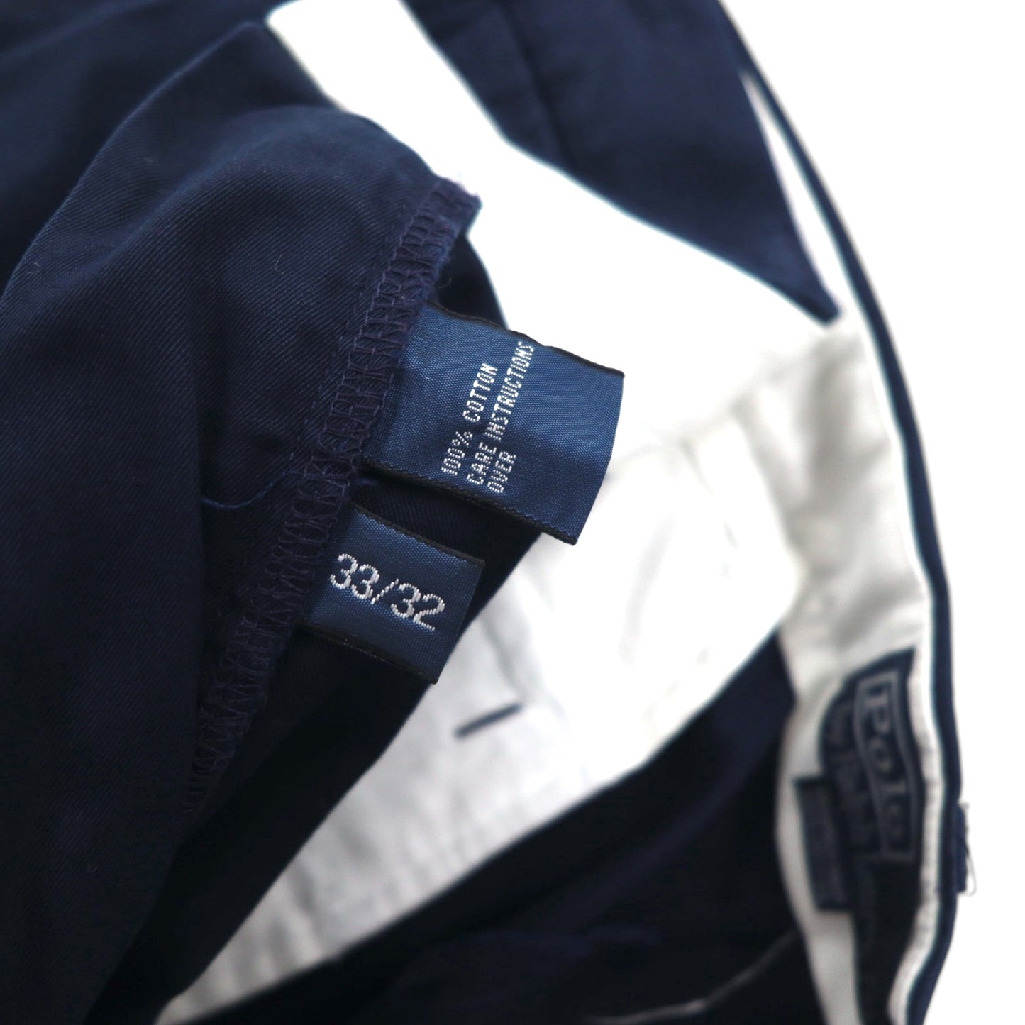 Polo Ralph Lauren 90s Polo Chino Tapered Chino Pants, Navy, Size L, PROSPECT PANT