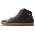 日本然リトテ-古着オンライン-Lee レザー ハイカット スニーカー ブーツ 27.5cm ブラウン 31301-Lee Leather High Cut Sneakers Boots US9.5 Brown 31301
