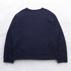 Polo by Ralph Lauren 90s Crew Neck Sweatshirt, 2XL, Navy, Fleece Lining, Small Pony Embroidery