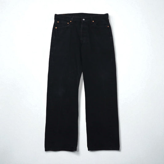 Levi's 00年代 501 ブラックデニムパンツ ジーンズ L ストレート 0660