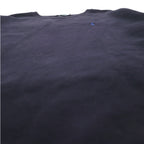 Polo by Ralph Lauren 90s Crew Neck Sweatshirt, 2XL, Navy, Fleece Lining, Small Pony Embroidery