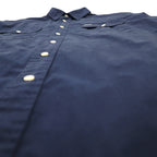 Polo by Ralph Lauren 90年代 半袖 シャツ XL ネイビー コットン 胸ポケット