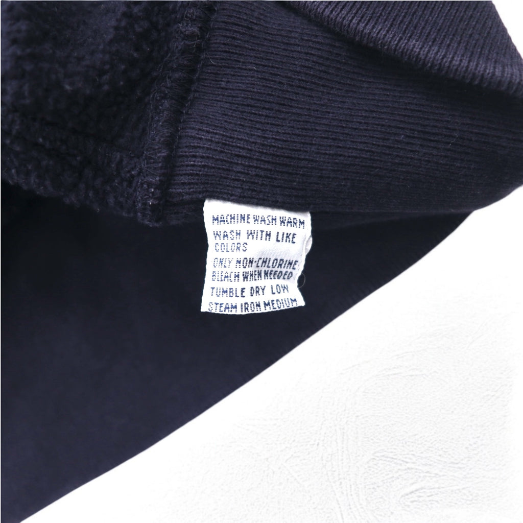 Polo by Ralph Lauren 90s Crew Neck Sweatshirt, 2XL, Navy, Fleece Lining, Small Pony Embroidery