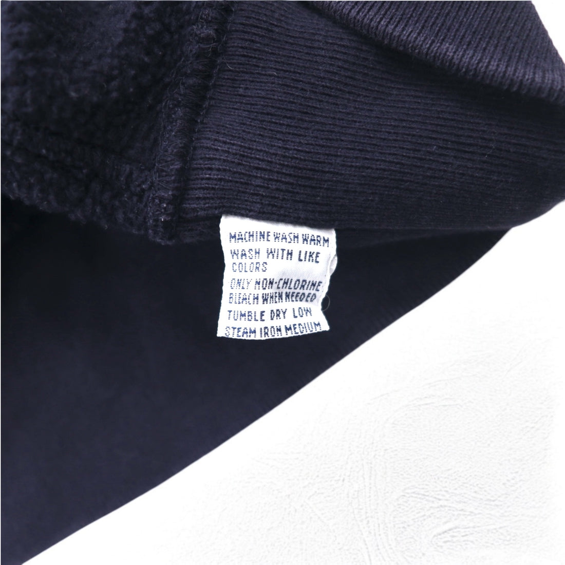 Polo by Ralph Lauren 90s Crew Neck Sweatshirt, 2XL, Navy, Fleece Lining, Small Pony Embroidery