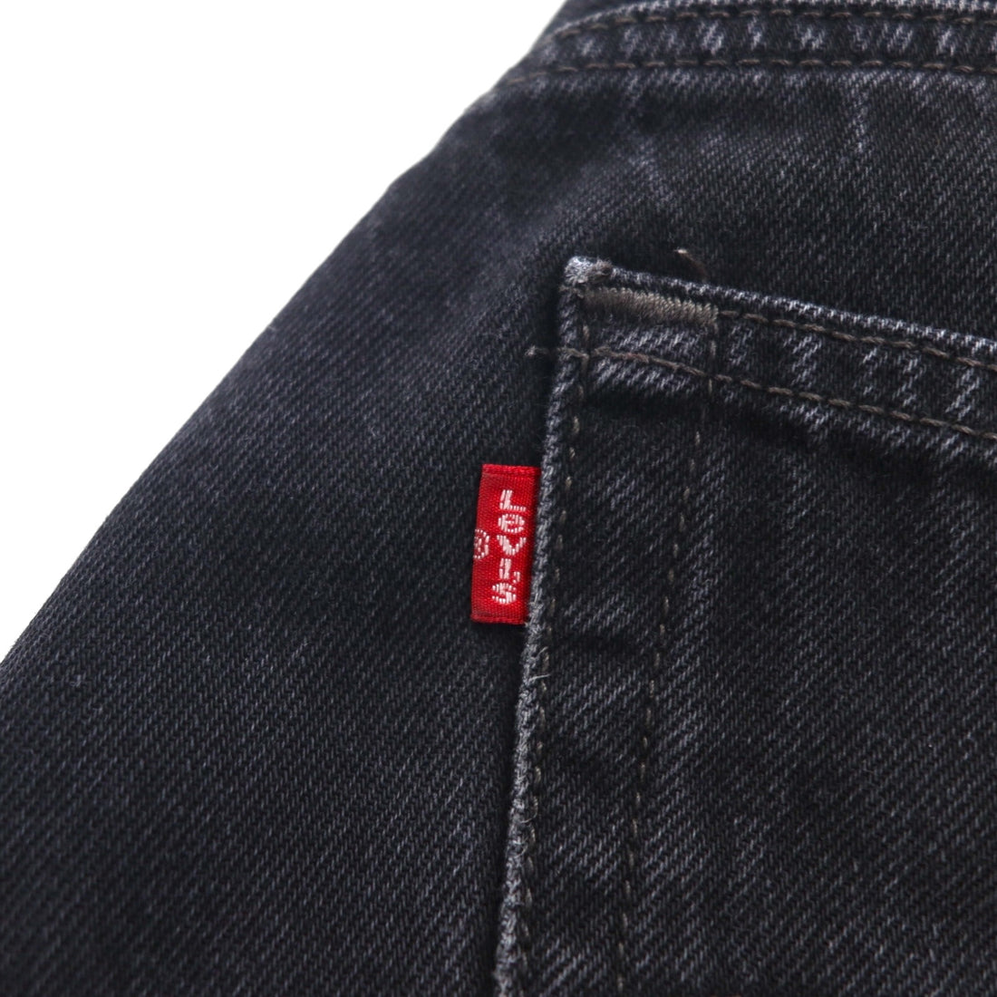 Levi's 00s 501 Black Denim Jeans, Size L, Straight Fit, 0660