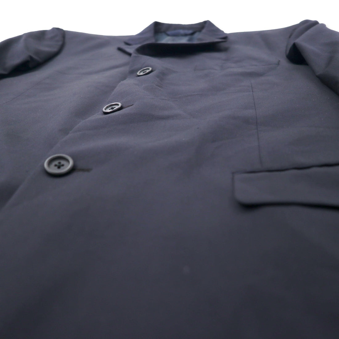BURBERRY USA made 3B tailored jacket size 43 navy wool Hallo KANSAS CITY