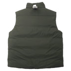 Polo by Ralph Lauren Reversible Down Vest M Khaki Black Polyester 381 BLEEKER Small Pony Embroidery