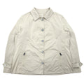 日本然リトテ-古着オンライン-BURBERRY LONDON ポルトガル製 ショートジャケット XL ベージュ ポリエステル-BURBERRY LONDON Portugal Made Short Jacket XL Beige Polyester