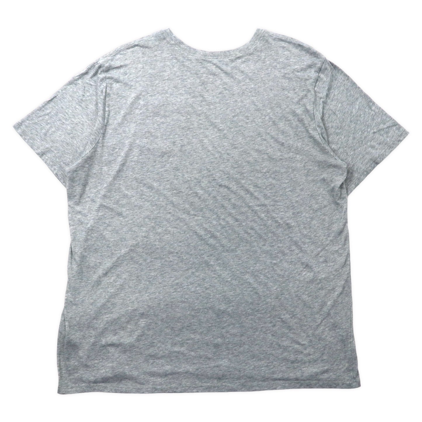 NIKE ポケットTシャツ 3XL グレー コットン ワンポイントロゴプリント ビッグサイズ