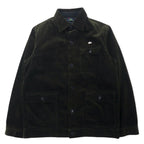 日本然リトテ-古着オンライン-LACOSTE コーデュロイ オーバージャケット カバーオール 48 ブラウン コットン Corduroy Oversized Loosely Jacket BH028E 日本製-Lacoste Corduroy Over Jacket Coverall 48 Brown Cotton CORDUROY OVERSIZED LOOSLY JACKET BH028E Japan Made