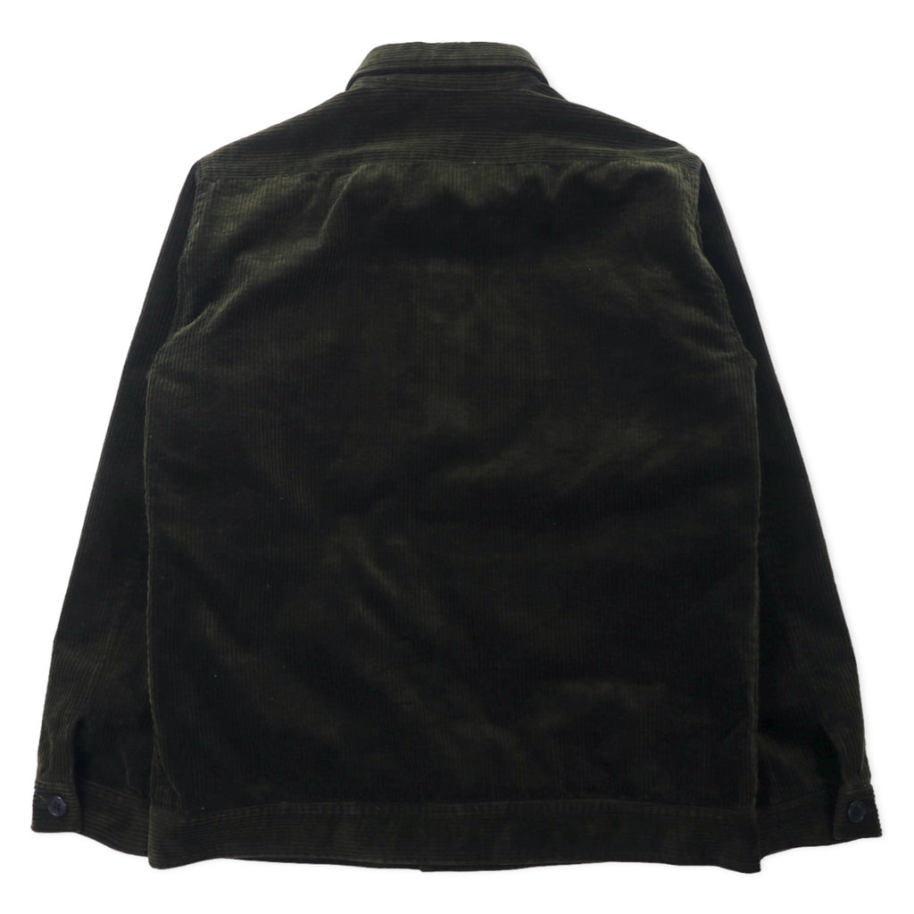 LACOSTE Corduroy Oversized Loosely Jacket BH028E Made in Japan 48 Brown Cotton Corduroy Oversized Loosely Jacket BH028E